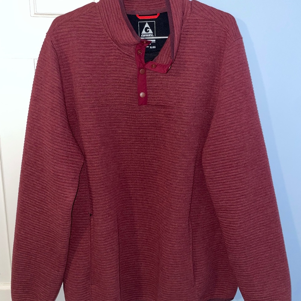 Gerry Men’s ¼ Zip Ottoman Pullover